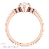 Pear Shaped Forever One Moissanite Engagement Ring #GTJ1079-pear-fb-r 2 Pear Shaped Forever Brilliant Moissanite Engagement Ring #GTJ1079-pear-fb-r