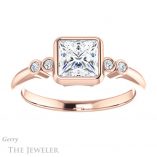 Princess Cut Forever One Moissanite Engagement Ring #GTJ1079-square-fo-r 1 Princess Cut Forever One Moissanite Engagement Ring #GTJ1079-square-fo-r