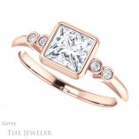 Princess Cut Forever One Moissanite Engagement Ring #GTJ1079-square-fo-r 5 Princess Cut Forever One Moissanite Engagement Ring #GTJ1079-square-fo-r