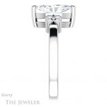 Marquise Cut Forever One Moissanite Engagement Ring #GTJ1086-marquise-fb-w 3 Marquise Cut Forever Brilliant Moissanite Engagement Ring #GTJ1086-marquise-fb-w