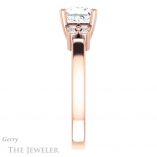 Princess Cut Forever One Moissanite Engagement Ring #GTJ1086-square-fo-r