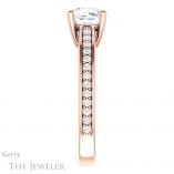 Cushion Cut Forever One Moissanite Engagement Ring #GTJ1090-cushion-fo-r