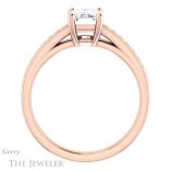Emerald Cut Forever Brilliant Moissanite Engagement Ring #GTJ1090-emerald-fb-r