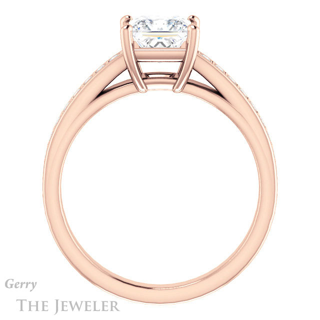 Princess Cut Forever One Moissanite Engagement Ring #GTJ1090-square-fo-r 2 Princess Cut Forever One Moissanite Engagement Ring #GTJ1090-square-fo-r