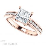 Princess Cut Forever One Moissanite Engagement Ring #GTJ1090-square-fo-r 5 Princess Cut Forever One Moissanite Engagement Ring #GTJ1090-square-fo-r