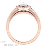 Marquise Cut Forever Brilliant Moissanite Engagement Ring #GTJ1091-marquise-fb-r