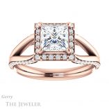 Princess Cut Forever One Moissanite Engagement Ring #GTJ1094-square-fo-r 1 Princess Cut Forever One Moissanite Engagement Ring #GTJ1094-square-fo-r