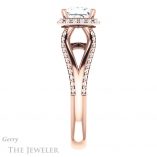Princess Cut Forever One Moissanite Engagement Ring #GTJ1094-square-fo-r 3 Princess Cut Forever One Moissanite Engagement Ring #GTJ1094-square-fo-r