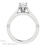 Marquise Cut Forever Brilliant Moissanite Engagement Ring #GTJ1097-marquise-fb-w
