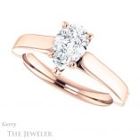 Pear Shaped Forever One Moissanite Engagement Ring #GTJ1097-pear-fb-r 5 Pear Shaped Forever Brilliant Moissanite Engagement Ring #GTJ1097-pear-fb-r