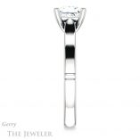 Princess Cut Forever One Moissanite Engagement Ring #GTJ1097-square-fo-w 3 Princess Cut Forever One Moissanite Engagement Ring #GTJ1097-square-fo-w