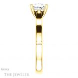 Princess Cut Forever One Moissanite Engagement Ring #GTJ1097-square-fo-y 3 Princess Cut Forever One Moissanite Engagement Ring #GTJ1097-square-fo-y