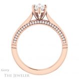 Marquise Cut Forever One Moissanite Engagement Ring #GTJ1099-marquise-fb-r 2 Marquise Cut Forever Brilliant Moissanite Engagement Ring #GTJ1099-marquise-fb-r