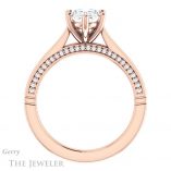 Oval Shaped Forever One Moissanite Engagement Ring #GTJ1099-oval-fo-r 2 Oval Shaped Forever One Moissanite Engagement Ring #GTJ1099-oval-fo-r