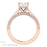 Princess Cut Forever One Moissanite Engagement Ring #GTJ1099-square-fo-r