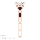 Princess Cut Forever One Moissanite Engagement Ring #GTJ1099-square-fo-r