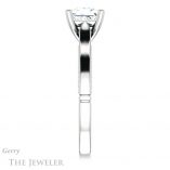 Princess Cut Forever One Moissanite Engagement Ring #GTJ1099-square-fo-w 3 Princess Cut Forever One Moissanite Engagement Ring #GTJ1099-square-fo-w