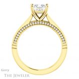 Princess Cut Forever One Moissanite Engagement Ring #GTJ1099-square-fo-y