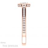 Oval Shaped Forever One Moissanite Engagement Ring #GTJ1100-oval-fo-r 3 Oval Shaped Forever One Moissanite Engagement Ring #GTJ1100-oval-fo-r