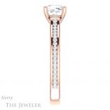 Cushion Cut Forever One Moissanite Engagement Ring #GTJ1104-cushion-fo-r 3 Cushion Cut Forever One Moissanite Engagement Ring #GTJ1104-cushion-fo-r