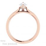 Marquise Cut Forever One Moissanite Engagement Ring #GTJ1104-marquise-fb-r 2 Marquise Cut Forever Brilliant Moissanite Engagement Ring #GTJ1104-marquise-fb-r
