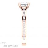 Princess Cut Forever One Moissanite Engagement Ring #GTJ1104-square-fo-r