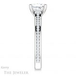 Princess Cut Forever One Moissanite Engagement Ring #GTJ1104-square-fo-w
