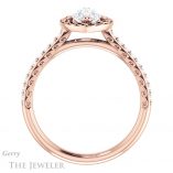 Marquise Cut Forever One Moissanite Engagement Ring #GTJ1111-marquise-fb-r 2 Marquise Cut Forever Brilliant Moissanite Engagement Ring #GTJ1111-marquise-fb-r