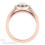 Marquise Cut Forever Brilliant Moissanite Engagement Ring #GTJ1112-marquise-fb-r
