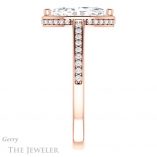 Marquise Cut Forever Brilliant Moissanite Engagement Ring #GTJ1120-marquise-fb-r