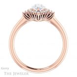 Marquise Cut Forever One Moissanite Engagement Ring #GTJ1122-marquise-fb-r 2 Marquise Cut Forever Brilliant Moissanite Engagement Ring #GTJ1122-marquise-fb-r