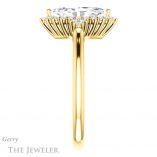 Marquise Cut Forever Brilliant Moissanite Engagement Ring #GTJ1122-marquise-fb-y