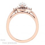 Marquise Cut Forever Brilliant Moissanite Engagement Ring #GTJ1124-marquise-fb-r