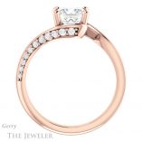 Princess Cut Forever One Moissanite Engagement Ring #GTJ1125-square-fo-r 2 Princess Cut Forever One Moissanite Engagement Ring #GTJ1125-square-fo-r