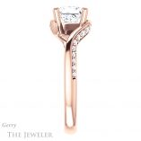 Princess Cut Forever One Moissanite Engagement Ring #GTJ1125-square-fo-r 3 Princess Cut Forever One Moissanite Engagement Ring #GTJ1125-square-fo-r