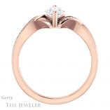 Marquise Cut Forever One Moissanite Engagement Ring #GTJ1126-marquise-fb-r 2 Marquise Cut Forever Brilliant Moissanite Engagement Ring #GTJ1126-marquise-fb-r