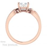 Princess Cut Forever One Moissanite Engagement Ring #GTJ1126-square-fo-r