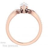 Marquise Cut Forever One Moissanite Engagement Ring #GTJ1127-marquise-fb-r 2 Marquise Cut Forever Brilliant Moissanite Engagement Ring #GTJ1127-marquise-fb-r