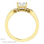 Princess Cut Forever One Moissanite Engagement Ring #GTJ1127-square-fo-y
