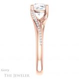 Cushion Cut Forever One Moissanite Engagement Ring #GTJ1129-cushion-fo-r 3 Cushion Cut Forever One Moissanite Engagement Ring #GTJ1129-cushion-fo-r