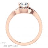 Cushion Cut Forever One Moissanite Engagement Ring #GTJ1130-cushion-fo-r