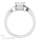 Princess Cut Forever One Moissanite Engagement Ring #GTJ1130-square-fo-w 2 Princess Cut Forever One Moissanite Engagement Ring #GTJ1130-square-fo-w