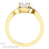 Princess Cut Forever One Moissanite Engagement Ring #GTJ1130-square-fo-y 2 Princess Cut Forever One Moissanite Engagement Ring #GTJ1130-square-fo-y