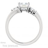 Princess Cut Forever One Moissanite Engagement Ring #GTJ1131-square-fo-w 2 Princess Cut Forever One Moissanite Engagement Ring #GTJ1131-square-fo-w