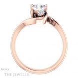 Cushion Cut Forever One Moissanite Engagement Ring #GTJ1132-cushion-fo-r 2 Cushion Cut Forever One Moissanite Engagement Ring #GTJ1132-cushion-fo-r