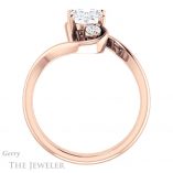 Oval Shaped Forever One Moissanite Engagement Ring #GTJ1132-oval-fo-r 2 Oval Shaped Forever One Moissanite Engagement Ring #GTJ1132-oval-fo-r