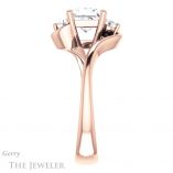 Princess Cut Forever One Moissanite Engagement Ring #GTJ1132-square-fo-r 3 Princess Cut Forever One Moissanite Engagement Ring #GTJ1132-square-fo-r