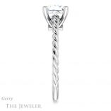 Princess Cut Forever One Moissanite Engagement Ring #GTJ1134-square-fo-w