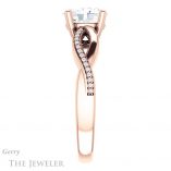 Oval Shaped Forever One Moissanite Engagement Ring #GTJ1135-oval-fo-r 3 Oval Shaped Forever One Moissanite Engagement Ring #GTJ1135-oval-fo-r