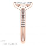 Marquise Cut Forever One Moissanite Engagement Ring #GTJ1136-marquise-fb-r 3 Marquise Cut Forever Brilliant Moissanite Engagement Ring #GTJ1136-marquise-fb-r